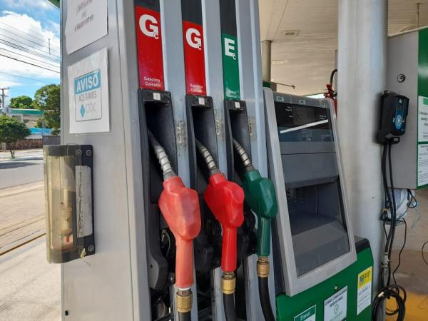 Posto de gasolina em Teresina(Imagem:Jonas Carvalho/ Portal ClubeNews)