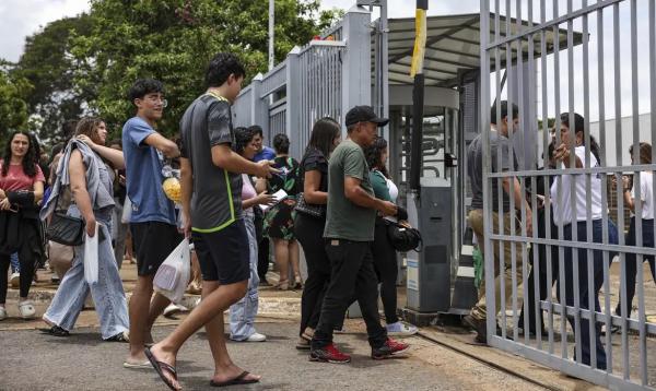 Aplicação do exame começou às 13h30 e terminou às 19h.(Imagem:Marcelo Camargo/Agência Brasil)