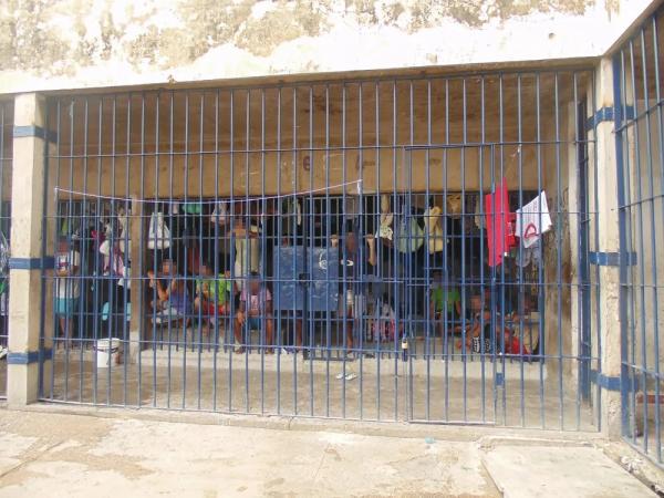 Casa de Custódia de Teresina tem a maior superlotação entre os presídios do Piauí.(Imagem:Divulgação/OAB-PI)