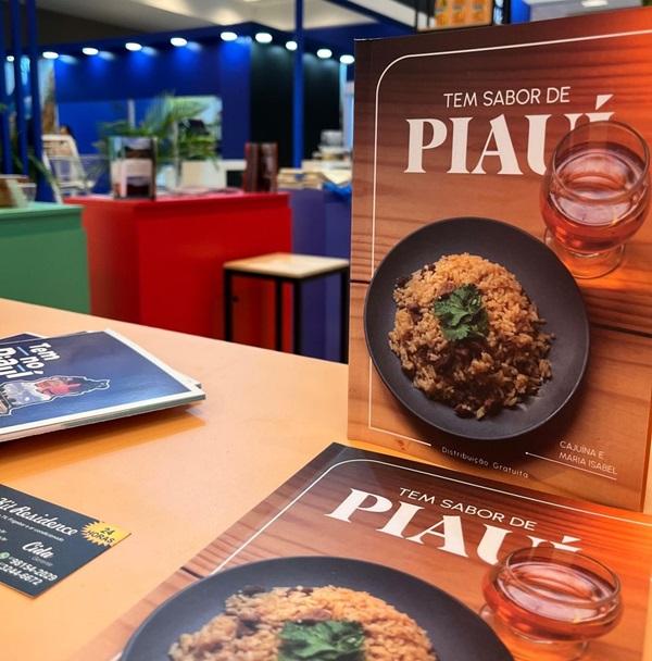 Estande do Piauí apresenta um verdadeiro festival de sabores, com a entrega de um livro de receitas que celebra as delícias da culinária local.(Imagem:Reprodução)