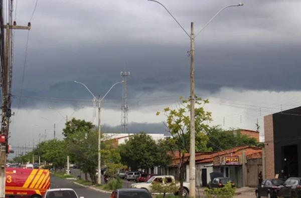 Previsão de chuva em todo o Piauí (Imagem:Lívia Ferreira/g1)