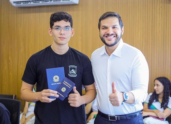 Estudante de São Miguel do Tapuio vence o Concurso Jovem Senador 2024(Imagem:Reprodução)