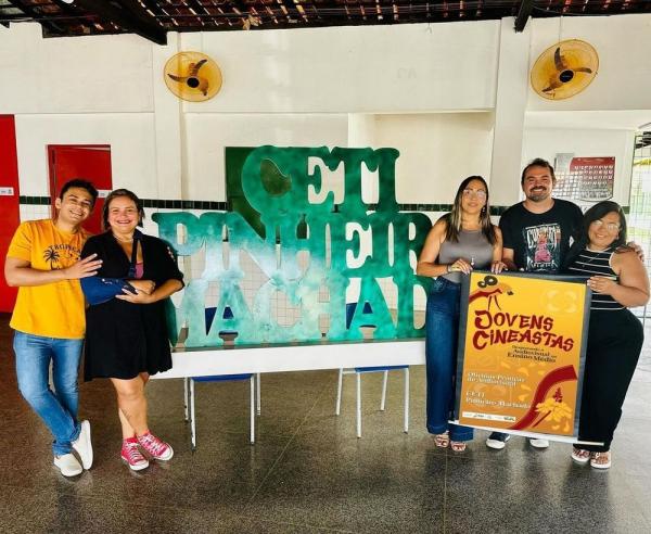 Projeto Jovens Cineastas oferece capacitação em cinema para estudantes de três escolas de Teresina(Imagem:Divulgação)