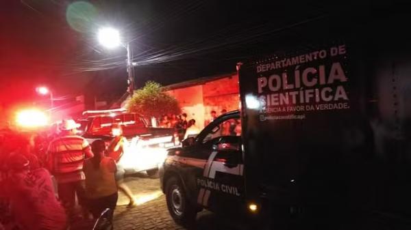 Homem é perseguido e morto a tiros por dois suspeitos em bar de Campo Maior, no Piauí.(Imagem:PMPI)