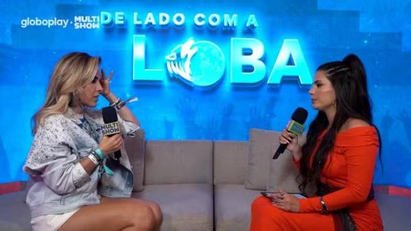 Wanessa Camargo é a convidada do programa De Lado Com A Loba com Fernanda Bande.(Imagem:Reprodução)