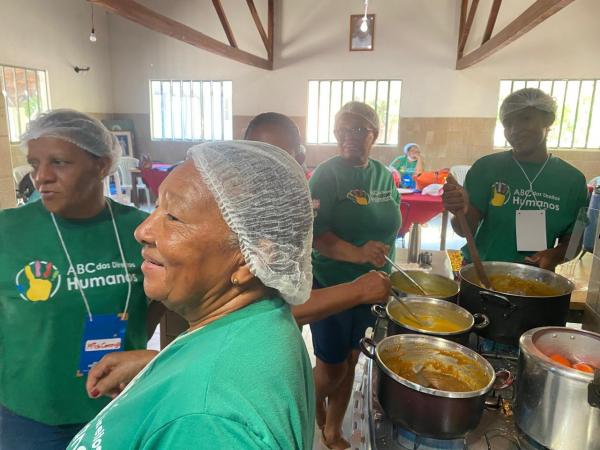 Cáritas Diocesana de Floriano promove capacitação para horticultores em parceria com Projeto ABC dos Direitos Humanos.(Imagem:Divulgação)