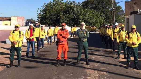 Semarh fortalece ações de combate aos focos de incêndios florestais no Piauí.(Imagem:Divulgação)