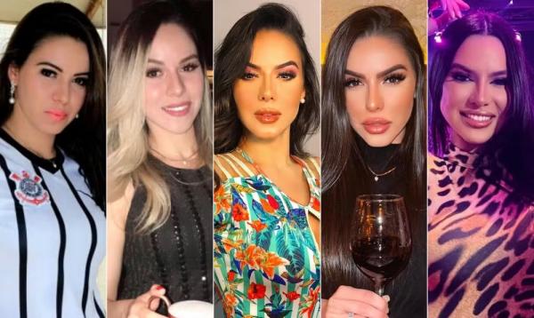 Antes e depois: Tamires Assis, affair do ex-BBB Davi, fez vários procedimentos estéticos.(Imagem:Reprodução/Instagram)