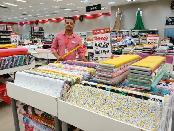 Saldo de Balanço no Moda Paraíba: Aproveite descontos de Até 60%.(Imagem:FlorianoNews)