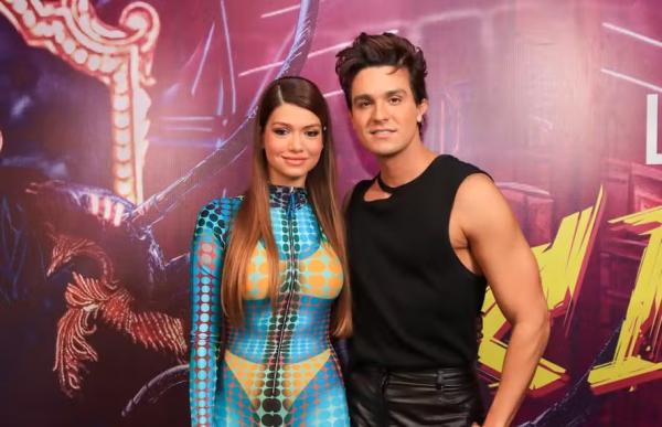 Izabela Cunha e Luan Santana(Imagem:Victor Chapetta/AgNews)