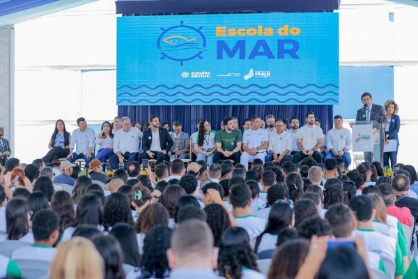 Inauguração da Escola do Mar(Imagem: Gabriel Paulino)