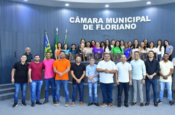 Câmara Municipal de Floriano homenageia mulheres do Poder Legislativo.(Imagem:Reprodução/Instagram)