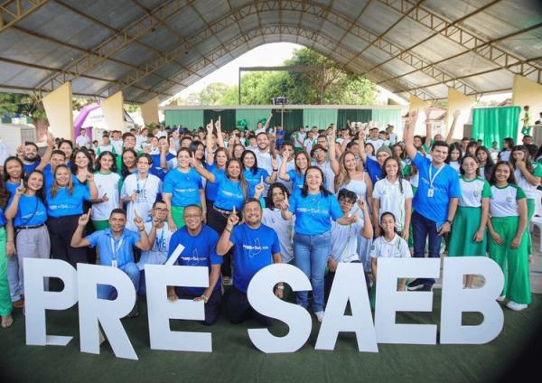 Nesta sexta-feira (23), a Revisão Pré-Saeb 2024 aconteceu no município de Altos, onde reuniu cerca de 800 estudantes.(Imagem:Divulgação)