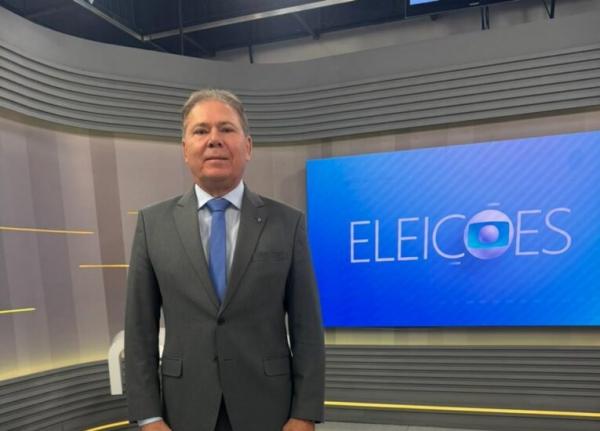 Conselheiro do TCE, Jaylson Campêlo.(Imagem:Marcos Teixeira/ TV Clube)