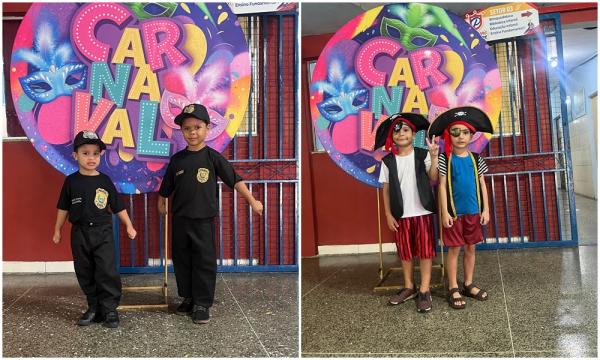 Carnaval Encantado: Uma festa de alegria e criatividade agita a Escola Pequeno Príncipe.(Imagem:Divulgação/EPP)