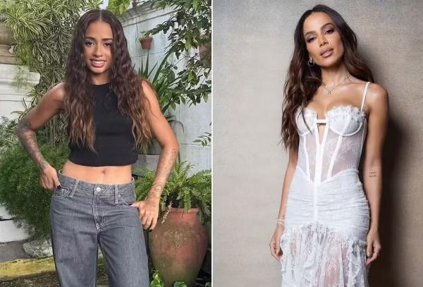 MC Loma é comparada à cantora Anitta na web.(Imagem:Reprodução/Instagram)