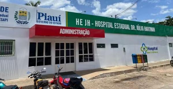 Hospital Estadual Dr. Júlio Hartman, em Esperantina.(Imagem:Secretaria de Estado de Saúde do Piauí)