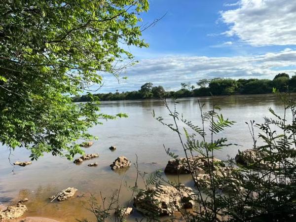 Rio Parnaíba, no Piauí.(Imagem:Reprodução)