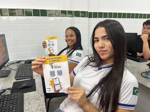 A ação reuniu alunos da 3ª Série do Ensino Médio do Centro Estadual de Tempo Integral (CETI) Felismino Freitas, localizado no bairro Mocambinho, em Teresina (PI).(Imagem:Divulgação)