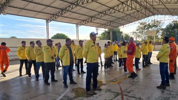 Trinta e cinco brigadistas participaram de curso de formação na região do Vale do Gurguéia.(Imagem:Divulgação)