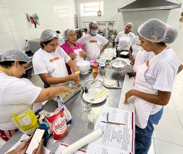 Projeto Cozinha Social oferece cursos de gastronomia para pessoas acolhidas em comunidades terapêuticas(Imagem:Divulgação)