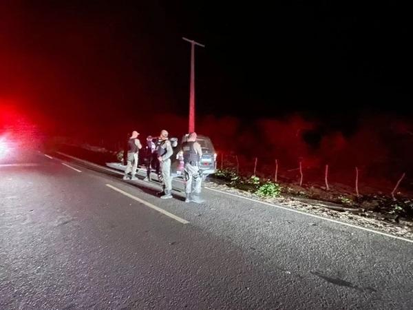 Homicídio ocorrido no bairro Borogódo(Imagem:Reprodução/Polícia Militar do Piauí)