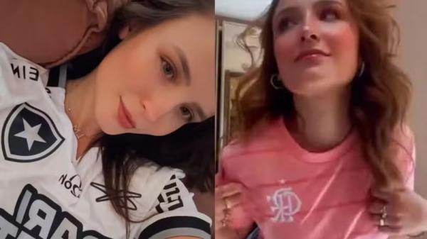 Larissa Manoela troca de time de futebol e é criticada por internautas.(Imagem:Reprodução/Instagram)