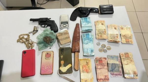 Polícia Civil de Floriano deflagra operação e prende três por tráfico de drogas e posse de arma.(Imagem:Reprodução/Instagram)