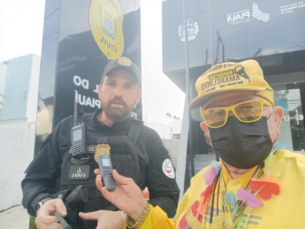 Célio Benício, Delegado de Polícia Civil - PI - Diretor de Polícia do Interior.(Imagem:FlorianoNews)