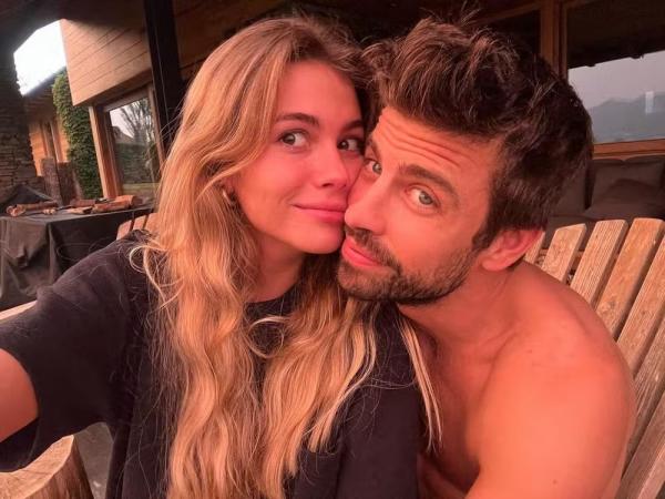 Clara Chía e Gerard Piqué(Imagem:Reprodução/Instagram)