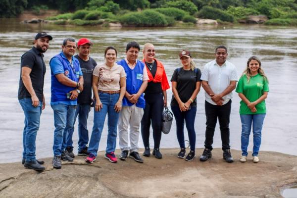 Turismo de Floriano: secretariado municipal realiza visita técnica à localidade Vila da Manga.(Imagem:Secom)