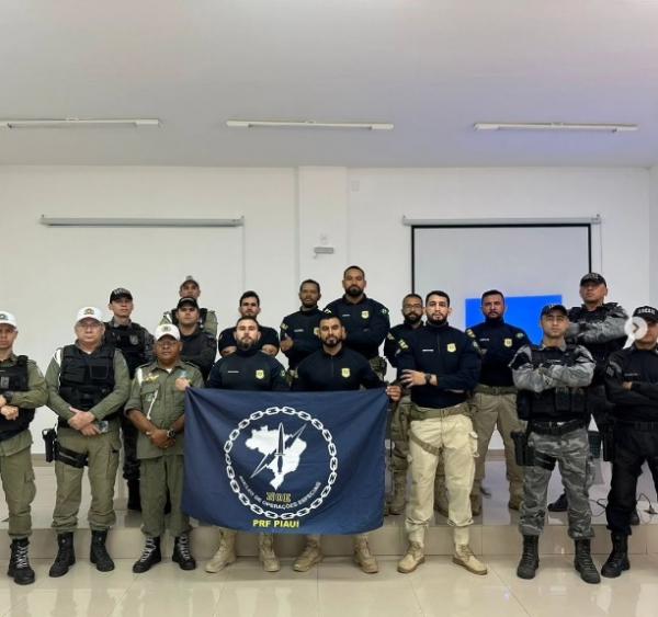 Policiais Militares do 3° BPM de Floriano participam de treinamento de identificação veicular.(Imagem:Reprodução/Instagram)