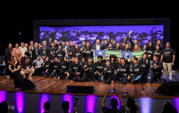 A entrega simbólica ocorreu durante a programação da Expo Favela Innovation Piauí, no Sesc Cajuína.(Imagem:Divulgação)