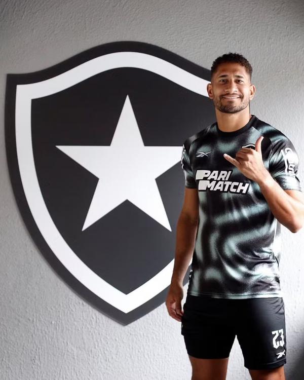 Vinculado ao Flamengo, Pablo foi emprestado ao Botafogo até dezembro de 2024.;(Imagem:Vitor Silva/BFR)