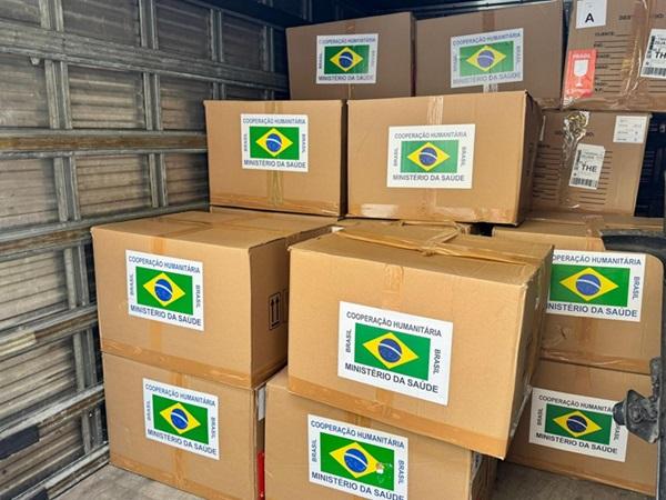 Sesapi recebe kits de medicamentos e insumos do Ministério da Saúde que serão enviados a Picos(Imagem:Reprodução)