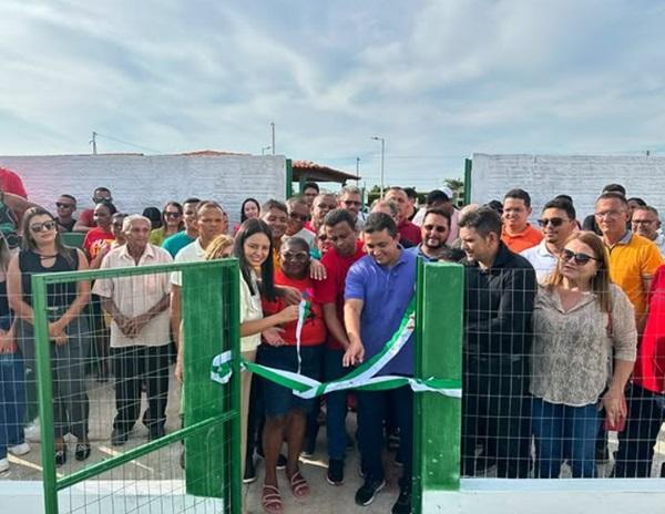 Deputado Federal Francisco Costa celebra inaugurações em São Francisco do Piauí(Imagem:Reprodução/Instagram)