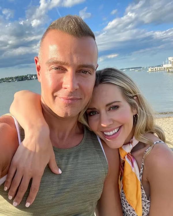 Joey Lawrence e a ex-esposa Samantha(Imagem:Reprodução/Instagram)