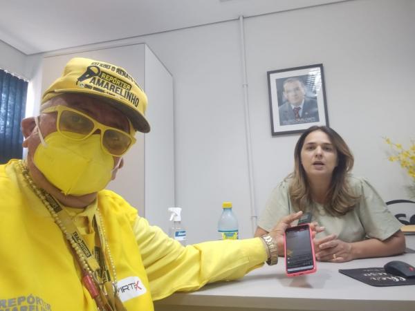 Ana Paula Oliveira, gerente do SESC Floriano.(Imagem:FlorianoNews)