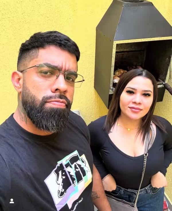 Francisca Marcela da Silva Ribeiro, de 33 anos, e o noivo, com quem ia se casar em 26 de outubro.(Imagem:Acervo pessoal)