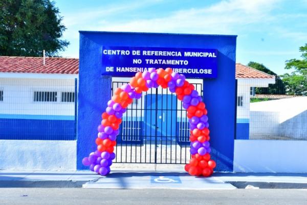 Saúde entrega primeiro Centro de Tratamento de Hanseníase e Tuberculose do Piauí e a UBS Floriano(Imagem:Secom)