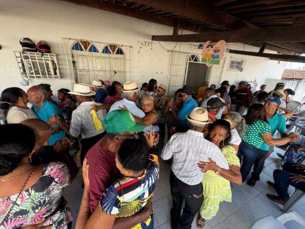 Assistência Social de Floriano realiza festa temática em comemoração ao Dia do Idoso(Imagem:Secom)