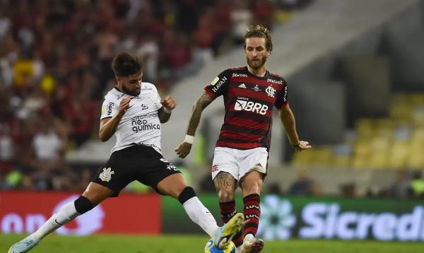 Brasileiro: Flamengo e Corinthians medem forças no Maracanã.(Imagem:Marcelo Cortes/Flamengo/Direitos Reservados)