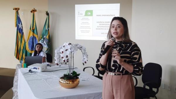 Profissionais da Saúde são capacitados para assistência às mulheres vítimas de violência.(Imagem:Secom)