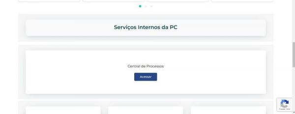 Central de Processos(Imagem:Divulgação)