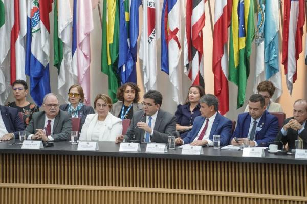 Rafael destaca importância de unir esforços para fortalecer políticas sociais em encontro com prefeitos eleitos em Brasília(Imagem:Divulgação)