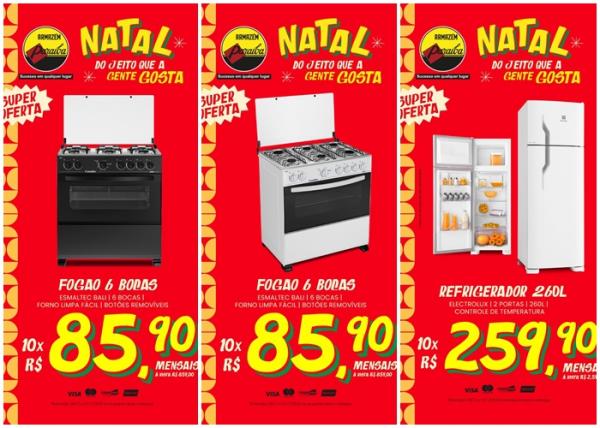 Natal do Armazém Paraíba em Floriano: Ofertas imperdíveis e facilidades de pagamento(Imagem:Divulgação)