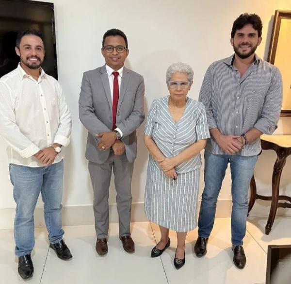 Davyd Basílio, Francisco Costa, Regina Sousa e Marcus Vinícius(Imagem:Reprodução)