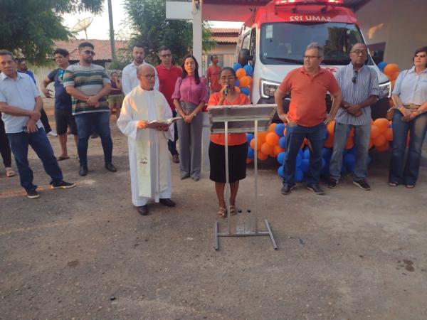 Inaugurada base descentralizada do SAMU em Barão de Grajaú(Imagem:FlorianoNews)