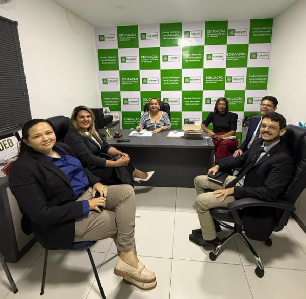 OAB Subseção Floriano e Secretaria de Educação alinham estratégias para o Fórum de Educação Inclusiva para Pessoas com Autismo.(Imagem:Reprodução/Instagram)