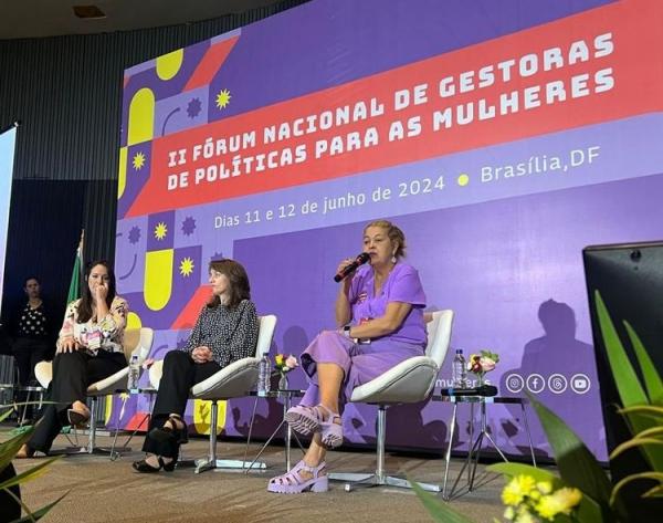 Zenaide Lustosa apresentou o plano de Lavanderias Comunitárias implementado em Teresina e Parnaíba.(Imagem:Divulgação)